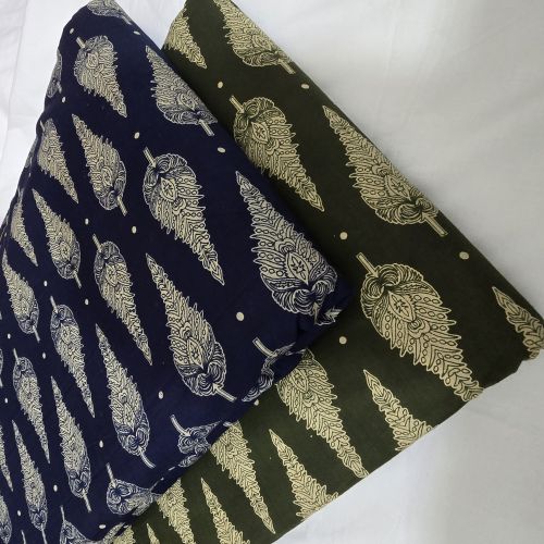 Printed Cotton Fabrics Versatile for Apparel, Home Decor