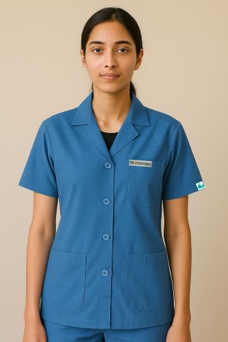 Half Sleeve Lab Coat