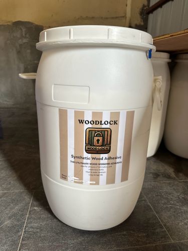 Synthetic Wood Adhesive, Color : Milky White, Form : Liquid