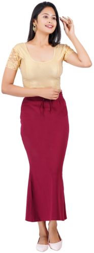 Saree Shapewear Petticoat, Color : Brown