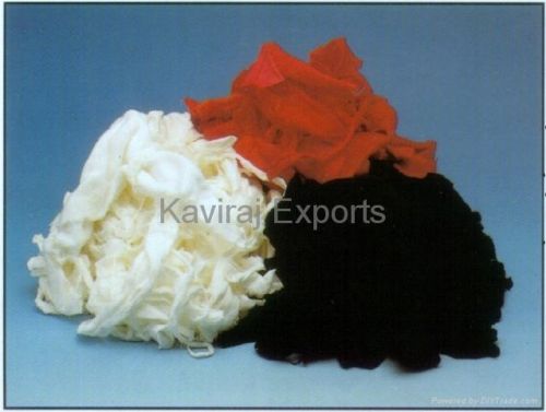 Plain Cotton Colour Hosiery Clips Waste