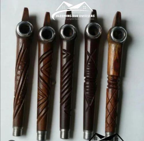Wooden Smoking Pipe Standard, Packaging Type : Brown