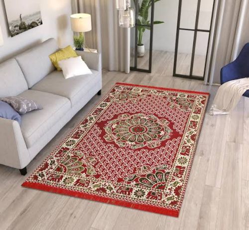 Cotton Carpets Multisize Modern, Packaging Type : Multicolor