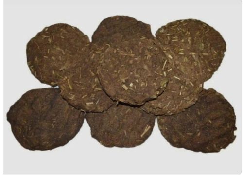 Cow dung cake, Packaging Type : Brown