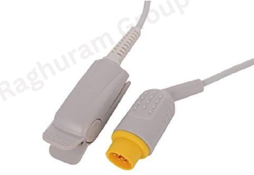 Non Polished TPU L&t Reusable Spo2 Sensors, Color : Grey, Yellow