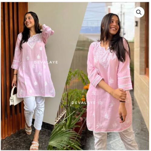 Cotton Jasmine Top Pink