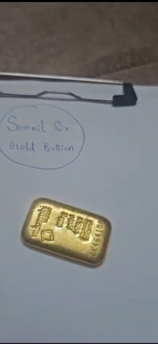 24 Carats 100gm Gold Biscuit, Brand Name : Valcamby Suisse