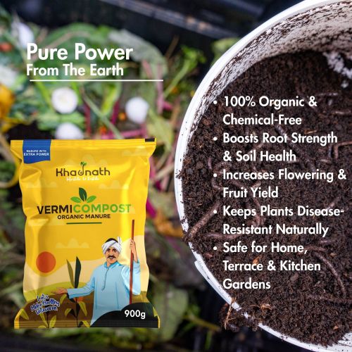 Neem Khadnath Vermicompost for Agriculture