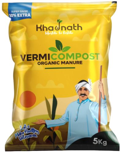 Organic Compost, Brand Name : Khadnath, Packaging Type : Packet