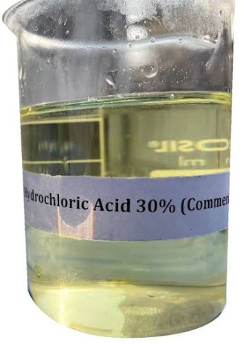 Hydrochloric Acid, Purity : 30%, Form : Liquid