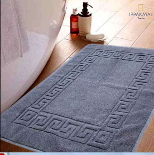 Light Blue Premium Cotton Bathmat for Bathroom