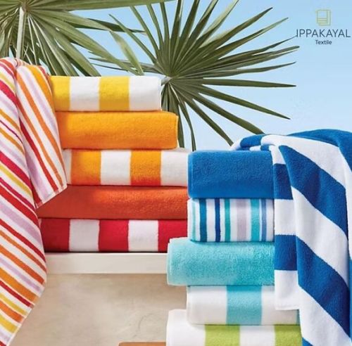 Multicolor Cotton Beach Towel 40 X 70 Inches