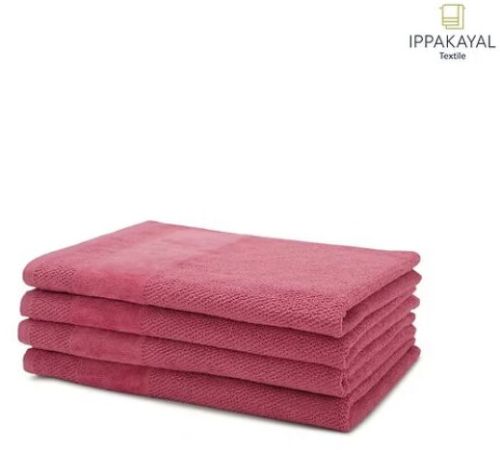 Pink Soft Cotton Hand Towel 40x60 Cm