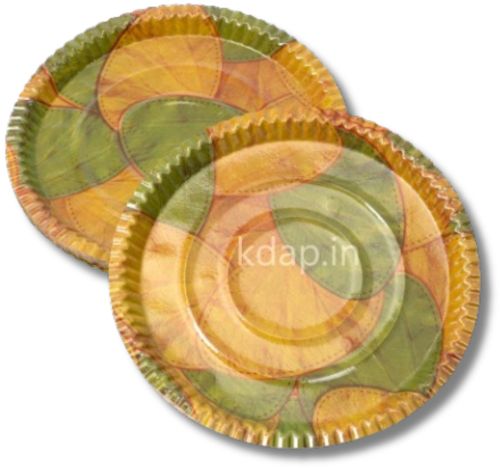 Plain paper plates, Shape : Round, Packaging Type : Light Brown
