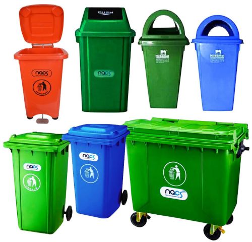 Pedal Plastic Dust Bin, Shape : Round, Square.Rectangular