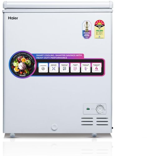Top Open Haier Deep Freezer, Color : White
