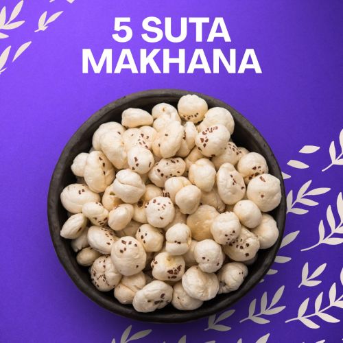 5 Suta Makhana, Packaging Size : 5kg, Packaging Type : White