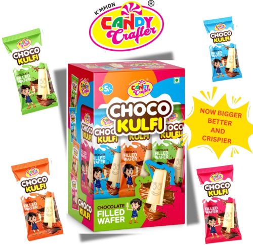 Chocolate Wafer, Packaging Type : White for Sweet