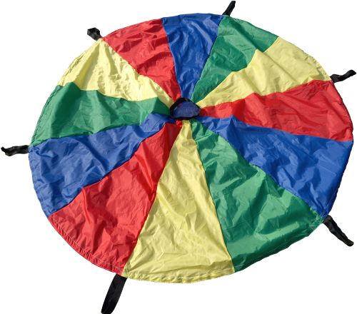 Nylon Kids Play Parachute Multi Size for Training