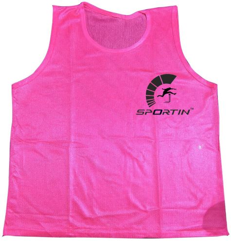 Polyester Plain Mesh Bibs Premium, Brand Name : SPORTIN