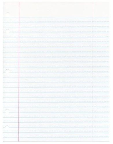 Ruled Writing Paper A4