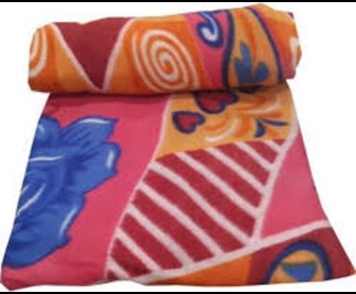 Polyester Fleece Printed Single Bed Blanket 150*220 CMS, 150*220CM
