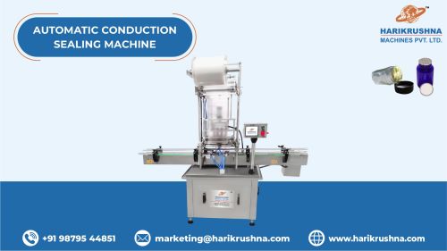 Electric Stainless Steel Automatic Conduction Sealing Machine, Color : Silver