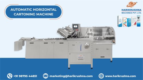 Automatic Horizontal Cartoning Machine For Making Cartoons