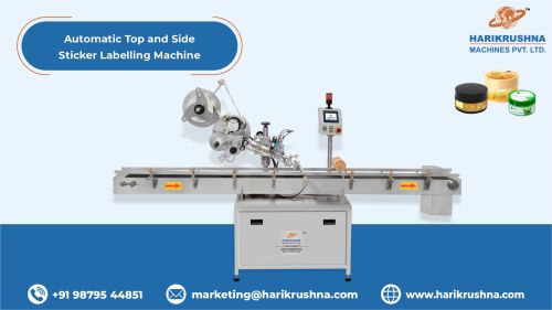 Automatic Top and Side Sticker Labelling Machine