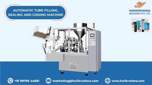 Automatic Tube Filling, Sealing and Coding Machine
