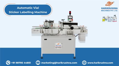 Automatic Vial Sticker Labelling Machine