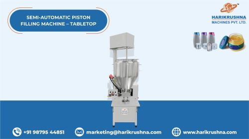 Electric Stainless Steel Semi-Automatic Piston Filling Machine, Specialities : Rust Proof, High Performance