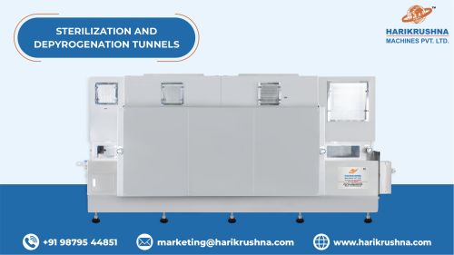 Harikrushna Machines Sterilization And Depyrogenation Tunnel, Grade : Automatic