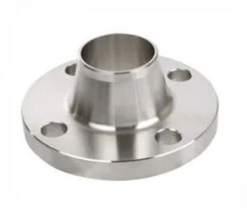 Stainless Steel Weld Neck Flanges, Color : Metallic for Industrial
