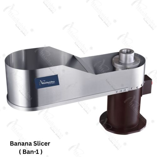 Krishna Semi Automatic Stainless Steel Ban-1 Banana Slicer Machine