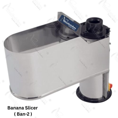 Krishna Semi Automatic Stainless Steel Ban-2 Banana Slicer Machine