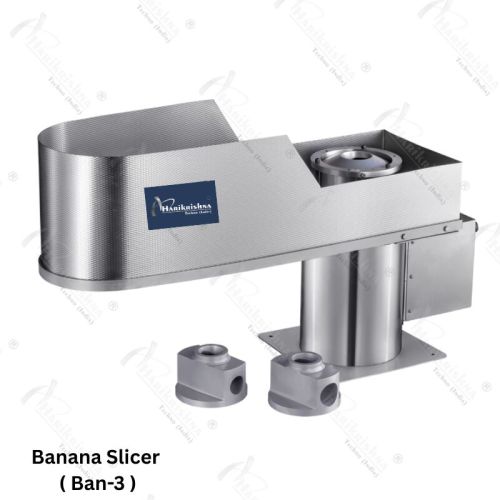 Krishna Semi Automatic Stainless Steel Ban-3 Banana Slicer Machine