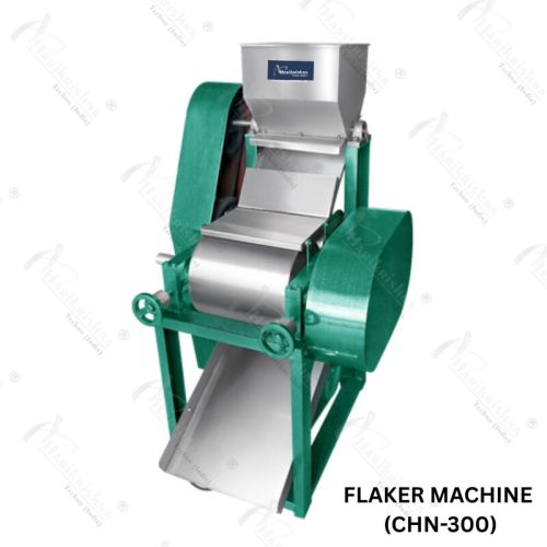 CHN-300 Flaker Machine, Color : Silver, Weight : Approx. 150 Kg