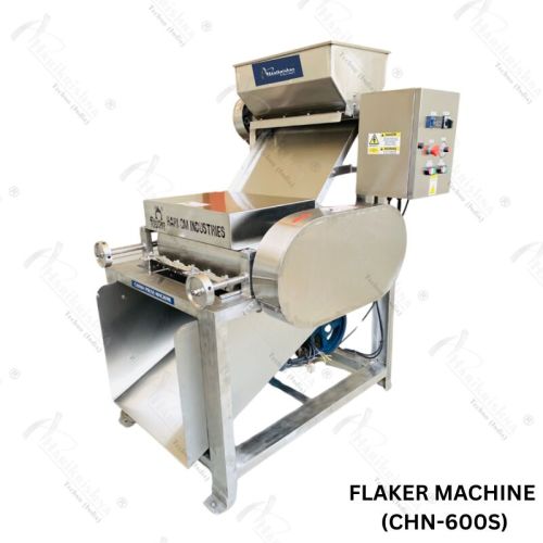 CHN-600S Flaker Machine, Color : Silver, Weight : Approx. 200 Kg
