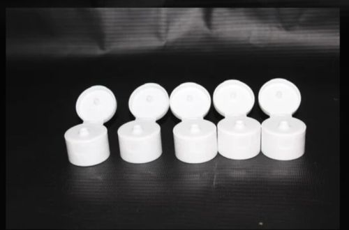 Plastic Flip Top Cap 15mm - 28mm, Packaging Type : White