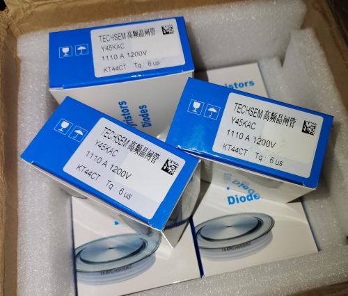 Dry Filled Battery y45kac Techsem Capsule Thyristor, Color : Blue