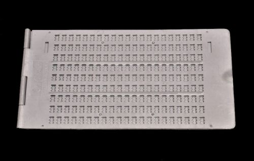 9 Line 21 Cells Pocket Braille Writing Frame