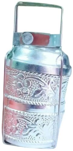 Plain Alumunium Small Tiffin Box Toy Contemporary
