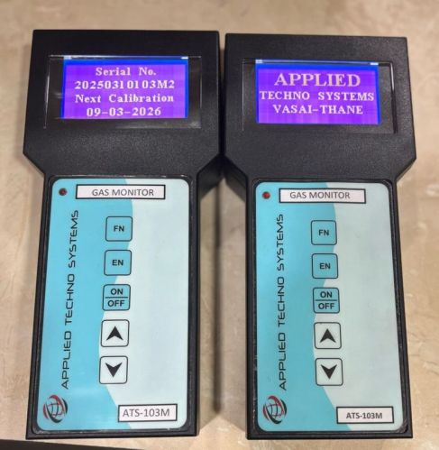 ABS Plastic Multi-Gas Measurement Instrument, Color : Grey