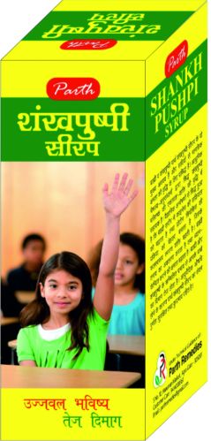 Parth Shankh Pushpi Syrup, For Health Supplement, Form : Liquid