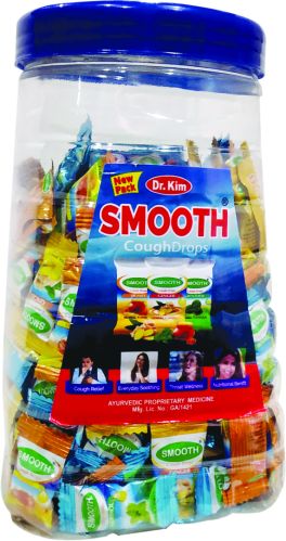 Smooth Cough Drops, Packaging Type : Jar