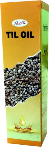 Parth Sesame Seeds Til Oil, Color : Golden, Purity : 100%