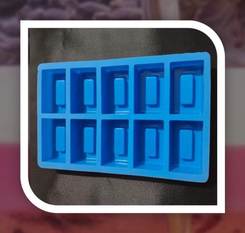 100 Gram Silicon Soap Mould, Color : Blue