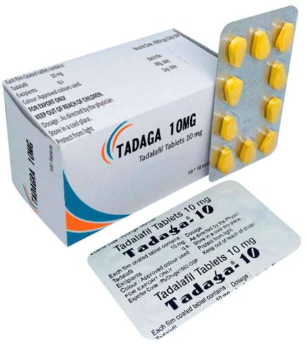 Tadalafil 10mg Tablets, Purity : 100%, Medicine Type : Allopathic
