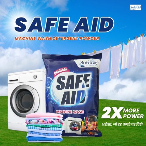 Detergent washing powder, Brand Name : SAFEAID